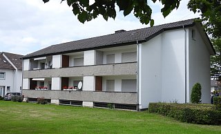 Blick auf das Gebäude am Luisenweg, hier die Ansicht von der Simonstraße aus. - Schützen Salzkotten