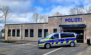 Die neue Polizeiwache Espelkamp hat am Freitag den Dienstbetrieb aufgenommen. - Polizei Minden-Lübbecke