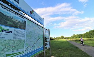 Der 112 Kilometer lange Diemelradweg hat vier Sterne – und soll bald den fünften bekommen. - Simone Flörke
