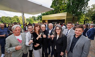 v.l. Hans Peter Rosendahl, Martin Beyer, Nadja Loschky, Michael Heicks, Markus Bergedieck, Stefanie Niedermeier, Gregor Moss und Frederik Suchla - Oliver Krato