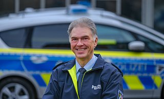 Der Erste Polizeihauptkommissar Jörg Dettmer ist neuer Leiter der Polizeiwache Nord an der Kurt-Schumacher-Straße. - Andreas Zobe