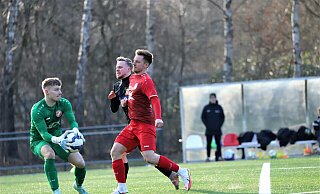 Starker Rückhalt: Kilian Rische (l.) hielt den Kasten bei RW Kirchlengern sauber. - Niklas Gessat
