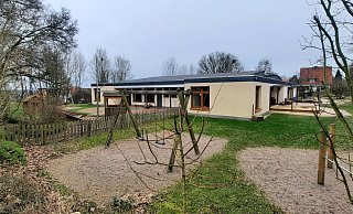 Der städtische Kindergarten Grashüpfer bekommt vorerst doch keinen Anbau. - David Schellenberg