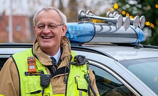 Ralf Schmitz blickt auf seine Zeit als Feuerwehrchef zurück. - © 2018 Ralph Meyer. All rights reserved