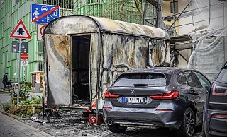 Bauwagenbrand Ravensberger Straße 29 03 24 - Paul Brinkmann