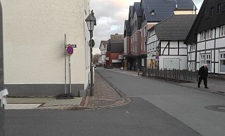 Wird die Grubestraße in Höxter zwischen Einmündung Wallstraße und Einmündung Nicolaistraße zur Einbahnstraße? - Svenja Ludwig