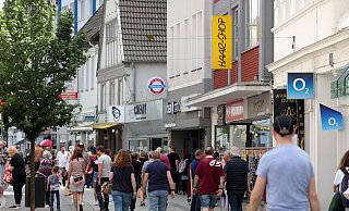 Mit Saturn und H&M verabschieden sich zwei Publikumsmagneten aus der Herforder Innenstadt. - Frank-Michael Kiel-Steinkamp