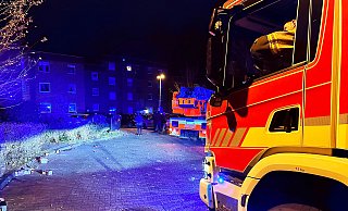 Zum Jahreswechsel gab es nicht nur mehrere Brände wie am Paderborner Auch am Güldenpfennigweg, sondern auch zahlreiche andere Delikte. - Ralph Meyer