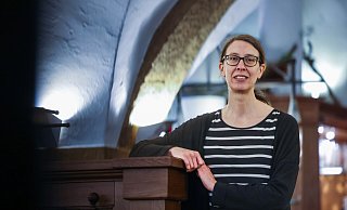 Daniela Werning wird das Traditionslokal „Wernings Weinstube“ am Alten Markt zum Monatsende aufgeben. - Sarah Jonek Fotografie