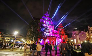 Nachtansichten mit mehr als 40 Museen, Kirchen, Galerien, Ateliers und andere Bielefelder Kulturorte - Sarah Jonek Fotografie