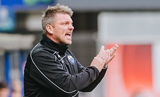 SCP-Coach Lukas Kwasniok muss am Sonntag auf das Wiedersehen mit seinem "Ausbilder" Frank Wormuth verzichten. - Besim Mazhiqi