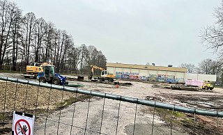 Die vorbereitenden Arbeiten haben bereits begonnen. Jetzt liegt endgültig die Baugenehmigung vor. - Jens Reddeker
