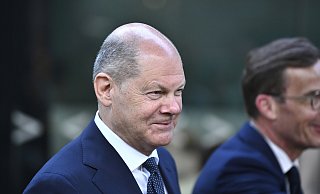 Olaf Scholz macht klare Ansagen zum Spar-Haushalt 2025. - picture alliance / TT NYHETSBYRÅN