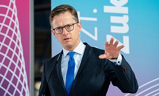 Der Paderborner Bundestagsabgeordnete Carsten Linnemann (CDU) ist stellvertretender Vorsitzender der CDU/CSU-Bundestagsfraktion und Vorsitzender der Mittelstands- und Wirtschaftsunion. - picture alliance