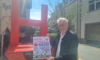 Nach vierjähriger Pause ist die Seniorenmesse zurück in Höxter. Organisator Manfred Jouliet hat wieder vielfältige Aussteller vorzuweisen. - Yannick Sonntag