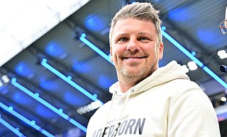 SCP-Coach Lukas Kwasniok blickt zufrieden auf die Zweitliga-Saison 2023/24 zurück, in der sein Team trotz vieler Widrigkeiten wieder die 50-Punkte-Marke knackte. - Imago Images