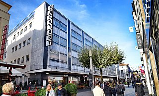 Die Galeria-Filiale in Bielefeld gilt als gefährdet. - Barbara Franke