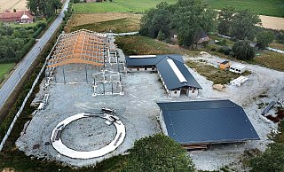 Rund drei Millionen Euro sollte der Bau der Riding-Ranch der Gütersloher Unternehmerin Barbara Hagedorn kosten. - Andreas Frücht