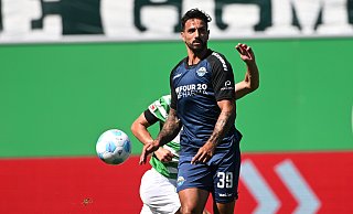 Gegen Greuther Fürth machte Adriano Grimaldi das einzige Tor des SC Paderborn. - Jens Niering / dpa