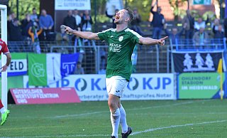 Kevin Freiberger hat sein sportliches Glück beim FC Gütersloh gefunden, privat schätzt der 33-Jährige das familiäre Leben in Rietberg. Am Sonntag geht es für ihn mit dem FCG nach Lotte. - Jens Dünhölter