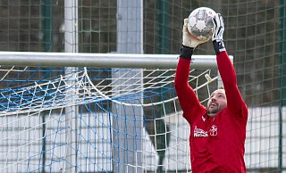 Torwart Robin Rentz musste drei Mal hinter sich greifen. - Joel Beinke