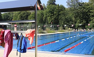 Sielbad: Blick auf das Schwimmerbecken - Dana Thoeren