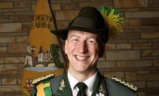 Oberst Markus Cink steht an der Spitze der Bürger-Schützen in Paderborns größtem Stadtteil. - Bürger-Schützen-Verein