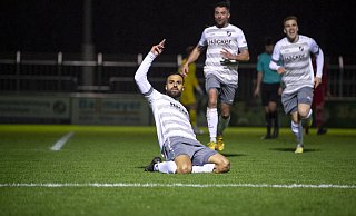 Ramien Safi beim Spiel SV Rödinghausen gegen RW Ahlen im Haecker-Wiehenstadion. - Joel Beinke