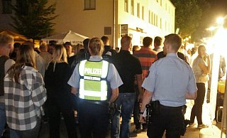 Am letzten Abend des Annentag hat die Polizei mehrere Prügeleien registriert. - Burkhard Battran