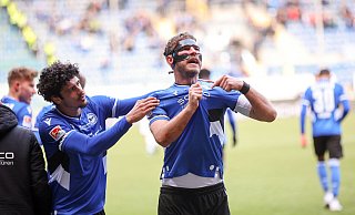 Arminia Bielefeld gewinnt am 24. Spieltag mit 3:1 gegen den SV Darmstadt 98. - Oliver Krato