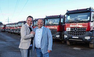 Thomas Hagedorn und Marc Maaßen freuen sich über den Zusammenschluss ihrer Unternehmen. - NW