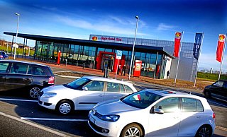 Erhielt von den Testern des ADAC nicht nur gute Noten: die Autobahn-Raststätte "Lipperland Süd" an der A2 bei Bielefeld. - Sarah Jonek