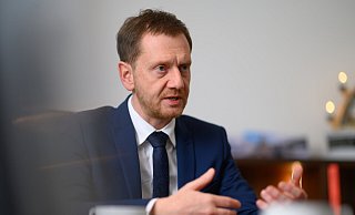Michael Kretschmer (CDU), Ministerpräsident von Sachsen. - picture alliance/dpa/dpa-Zentralbild