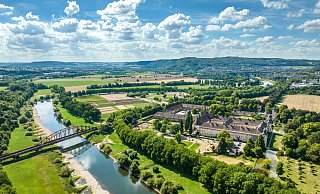 Die TH OWL, der Kreis Höxter, die Stadt Höxter und das Herzogliche Haus Ratibor haben gemeinsam die „Vision Campus Corvey“ entwickelt. - Teutoburger Wald Tourismus / Dominik Ketz