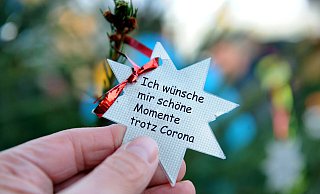 Manchmal hilft es, wenn man Wünsche an einem Wunschbaum aufhängt.  - Joern Spreen-Ledebur