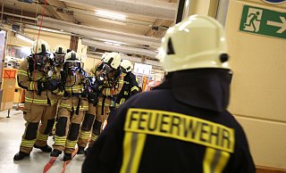 Feuerwehrübung bei Villiger - Gerald Dunkel