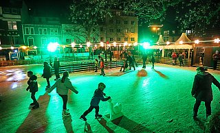 Das Eisvergnügen auf dem Klosterplatz wird in diesem Jahr ausfallen. Es gibt aber unterhaltsame und architektonisch spektakuläre Alternativen. - Sarah Jonek