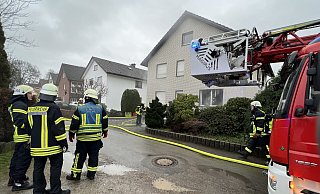 Die Feuerwehr war am Freitgamorgen nach Avenwedde ausgerückt. - Thorsten Heß