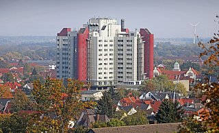 Auch im Klinikum Bielefeld spürt man den derzeitigen Anstieg bei Atemwegserkrankungen. - Sarah Jonek Fotografie