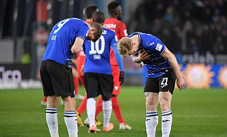 Mit 48 Torbeteiligungen waren Andreas Voglsammer (r.) und Fabian Klos Arminia Bielefelds Garanten für den Aufstieg in die Bundesliga. - imago images/Team 2
