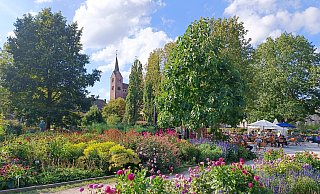Einer der idyllischen Anziehungspunkte auf dem LGS-Gelände war der Remtergarten. - LGS Höxter/Manuela Puls