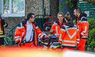 Etwa eine Stunde waren die Rettungskräfte im Einsatz. - Paul Brinkmann