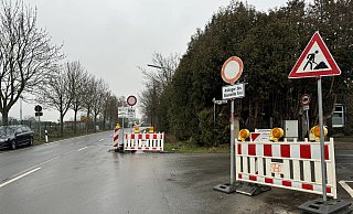 Die Werrestraße zwischen Herford und Löhne war seit Herbst 2022 die meiste Zeit voll gesperrt. - Sevim Hangül