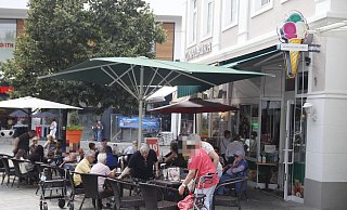 Das Eiscafé La piccola Gelateria steht erneut zum Verkauf. - Meiko Haselhorst