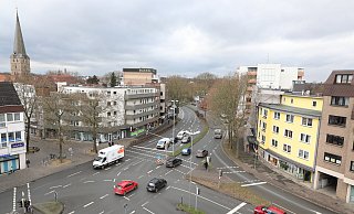Der 5. Stock liefert eine Übersicht in viele Richtungen. - Frank-Michael Kiel-Steinkamp