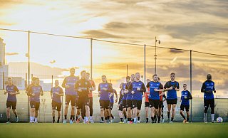 Die Paderborner bereiten sich in Spanien auf die zweite Saisonhälfte vor. - Besim Mazhiqi