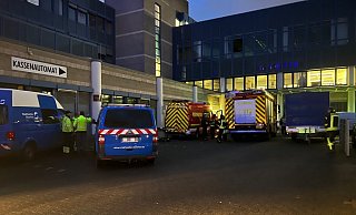 Feuerwehreinsatz in der Bielefelder Innenstadt. - Paul Brinkmann