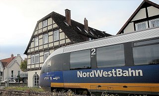 Die Eggebahn verkehrt aktuell nicht zwischen Altenbeken und Höxter-Ottbergen. - David Schellenberg