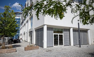 Das Literaturcafé in der Stadtbibliothek am Neumarkt. - Oliver Krato