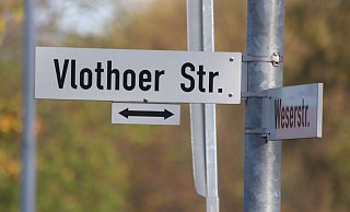 Die Verantwortung für die Vlothoer Straße soll künftig geteilt werden, schlägt das Verwaltungsgericht Minden vor. - Ulf Hanke